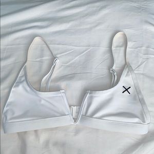 Venice White V-Cut Top, SOLD